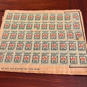 S&H Green Stamps Book Vintage